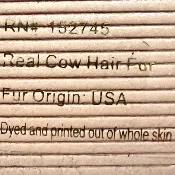 Louise Et Cie Jolon Mob Wife Leopard Cow Hair Pointed Block Heel Pump Size 6.5 - Picture 10 of 11